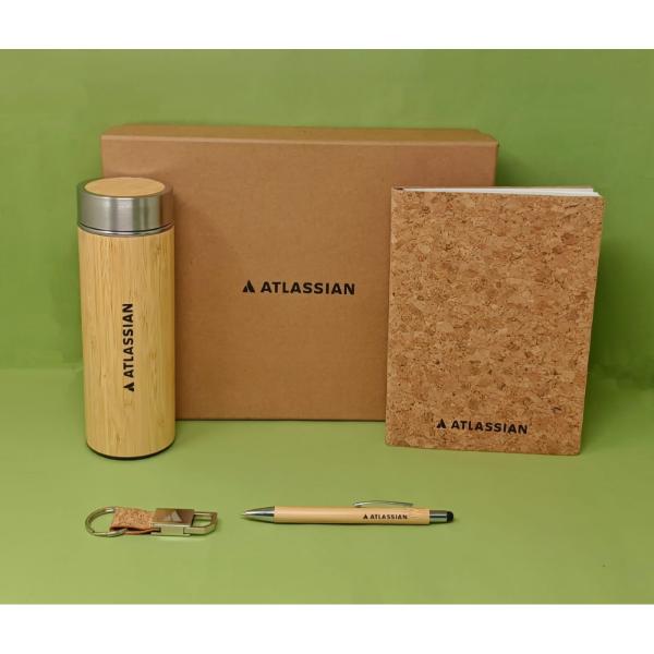 Sustainable welcome kit for Atlassian 