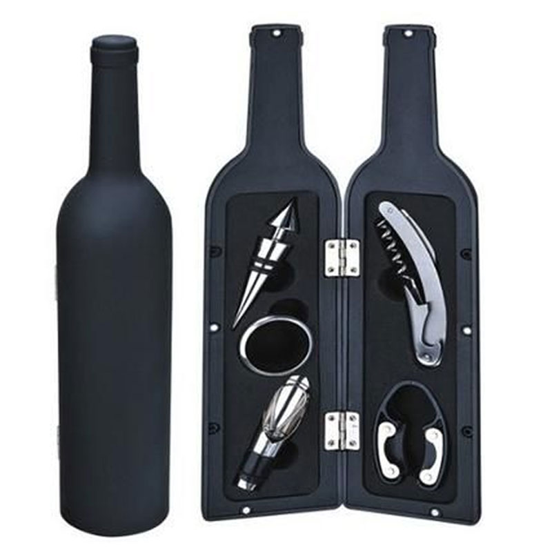 5 Pc Wine Bottle Accessories Set