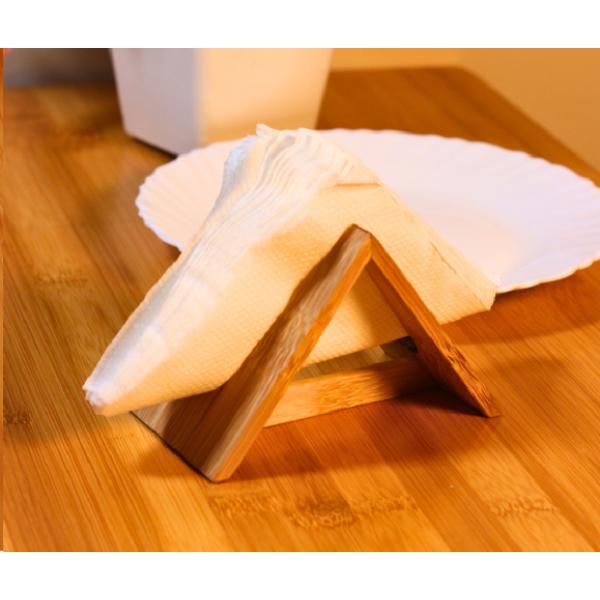 Bamboo Tissue Holder