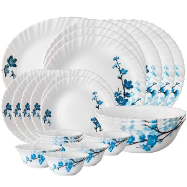 Larah by BOROSIL Opal ware Snacks Set 