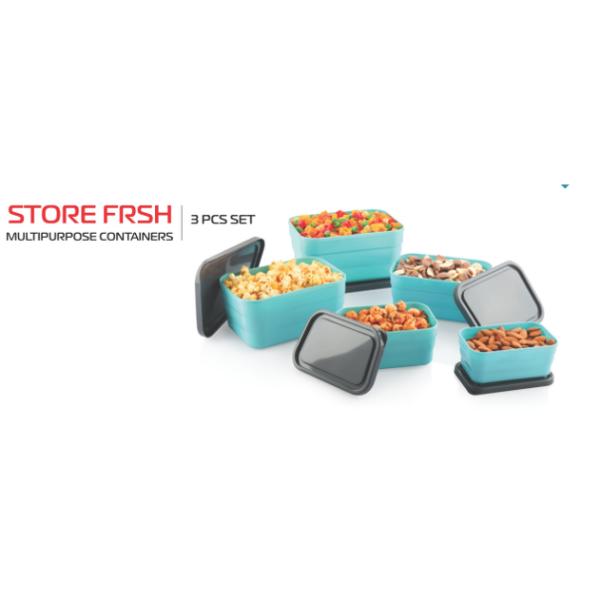 Store fresh multipurpose container 3 pcs set 