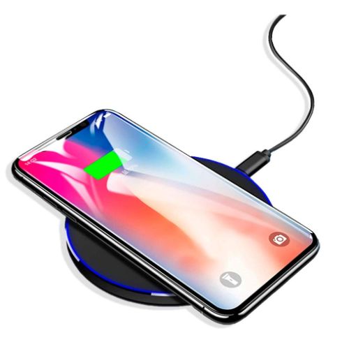 Qi- Certified Wireless Charger with Metal Frame | 10 W Output Rating