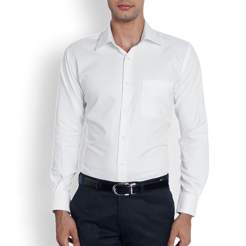 Raymond Men White Formal Shirt