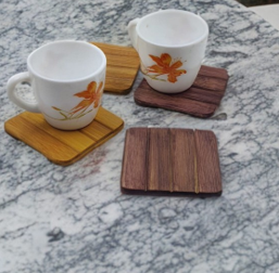 Bamboo Tea Coasters