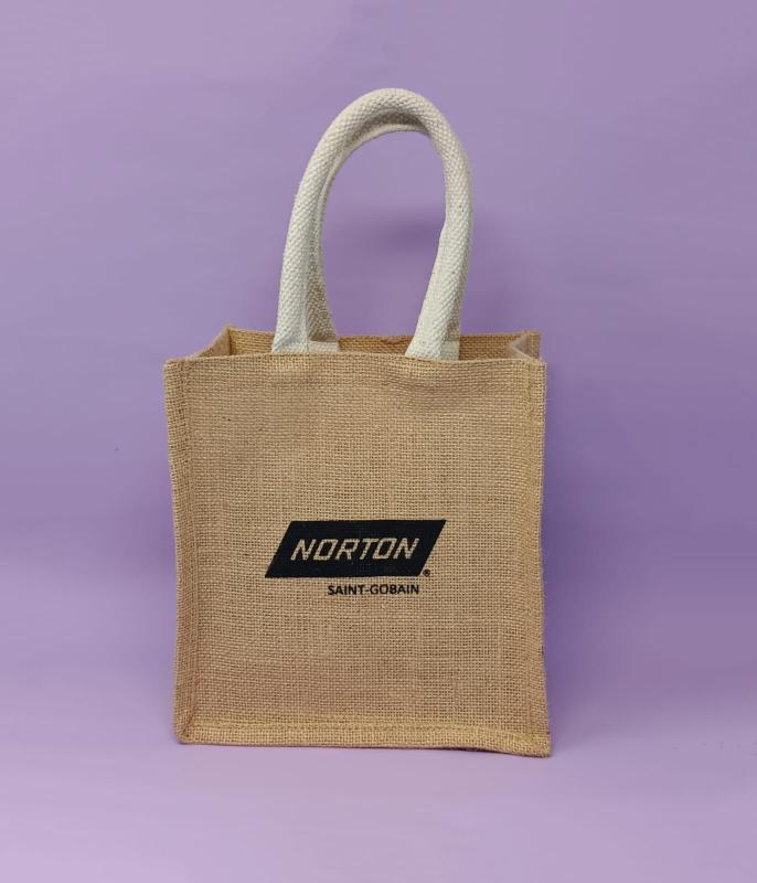 Customized Jute Bag for Norton 