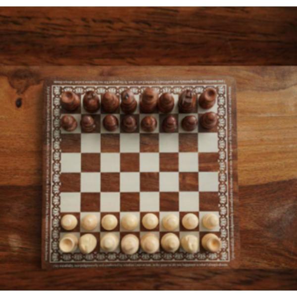 Chess wooden game 