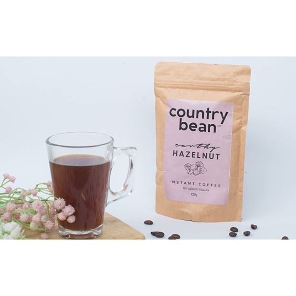 Country Bean Hazelnut Instant Coffee 120g