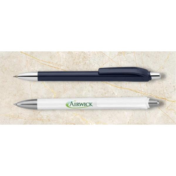 Click Curved Retractable Ball Pen 