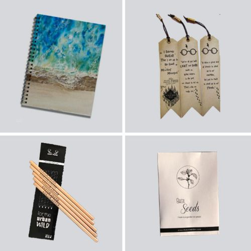  Local Artisans DIARY BOOKMARK AND PENCILS