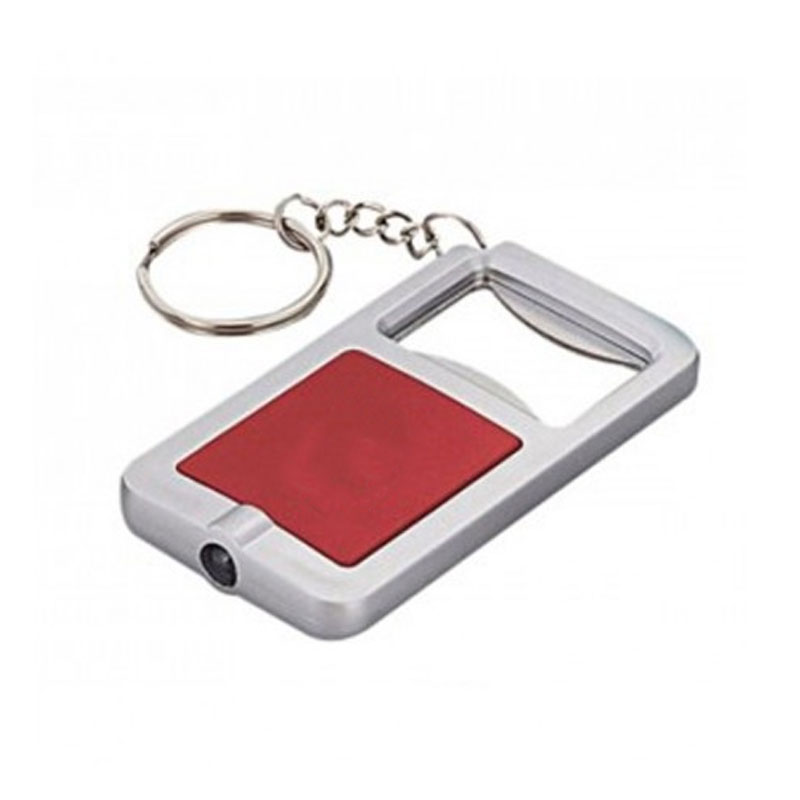 3 in 1 keychain with LED light and Bottle Opener