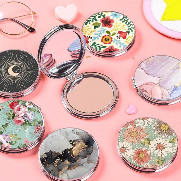 Magnifying Compact Mirror for Women 