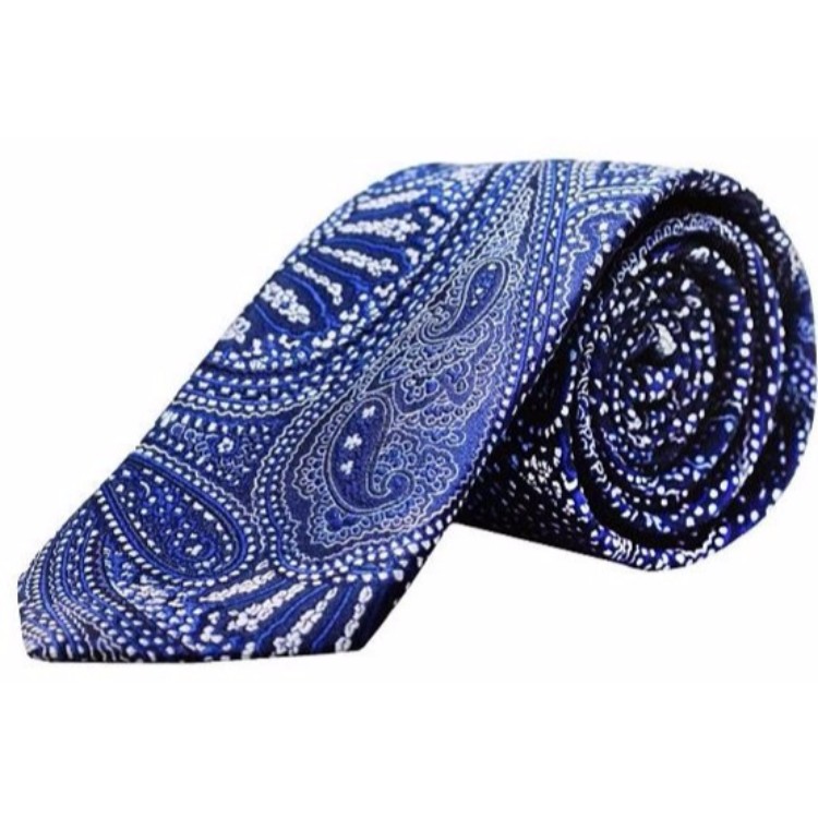 Blackberry Blue Designer Tie