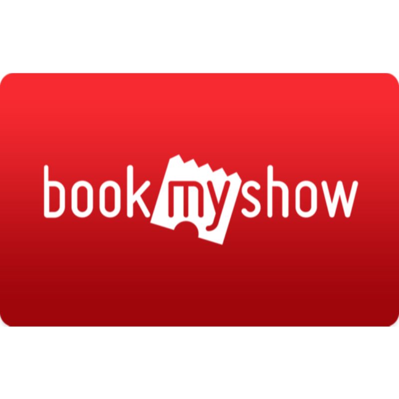 bookmyshow Digital Gift Card - Price History