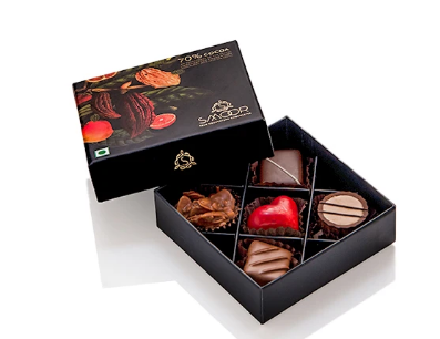 Luxury Couverture Chocolates- Box of 5