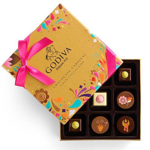 Chocolate Festival Gold Gift Box