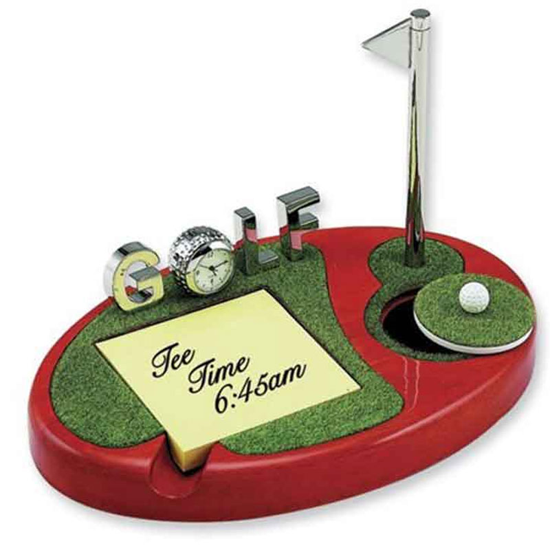 Elegant Golf Desktop Set