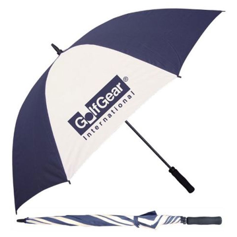 Golf Fiber Handle Manual Open Umbrella