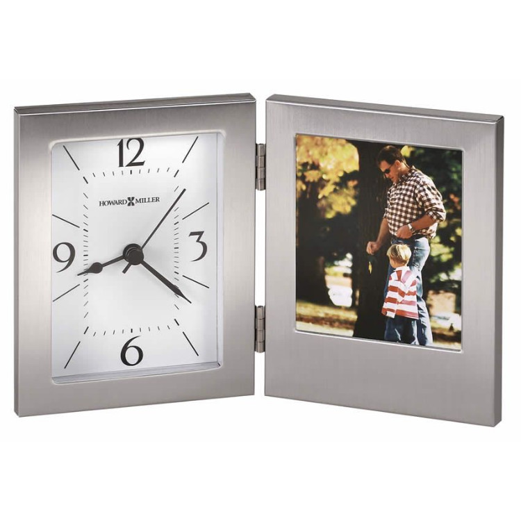 Stylish Photo Frame with Clock