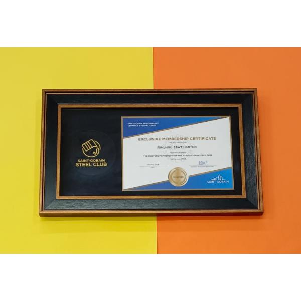 Customized Frame Certificate 