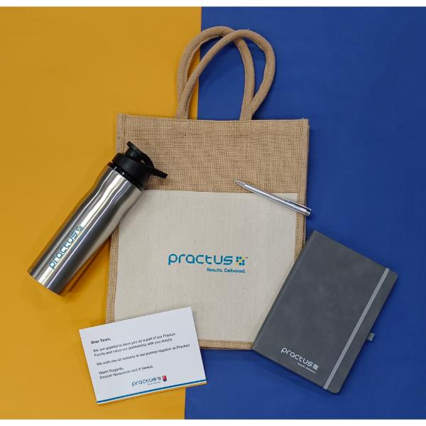 Customized Welcome kit for Practus 