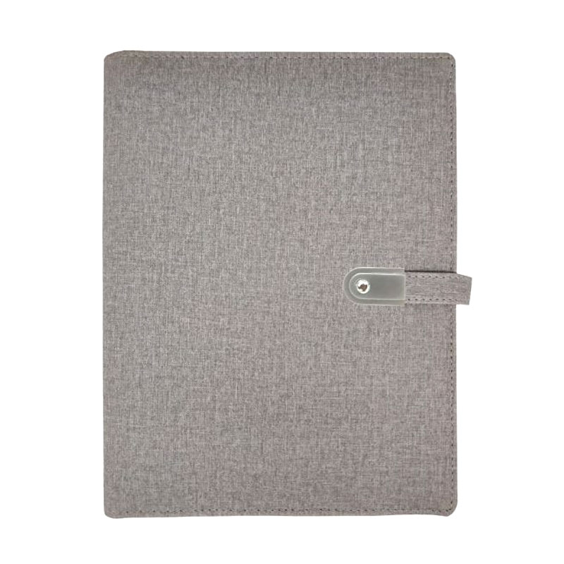 Jute Power Bank Diary with Pen Drive