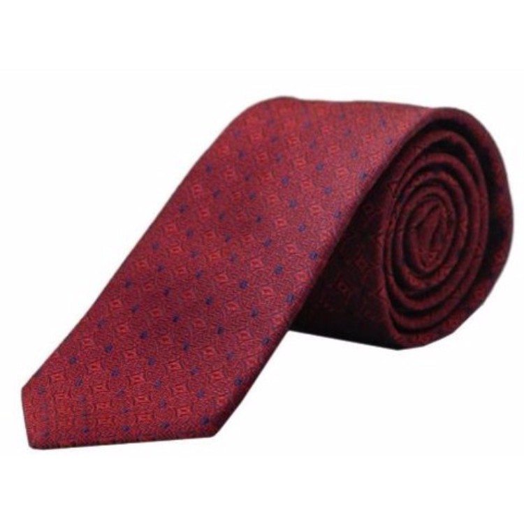 Blackberry Maroon Coloured Tie - Corporate Gifting | BrandSTIK