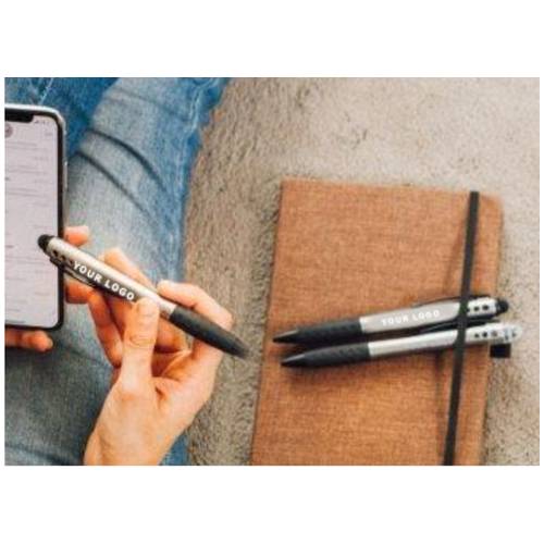 Spark Light up logo pen with stylus