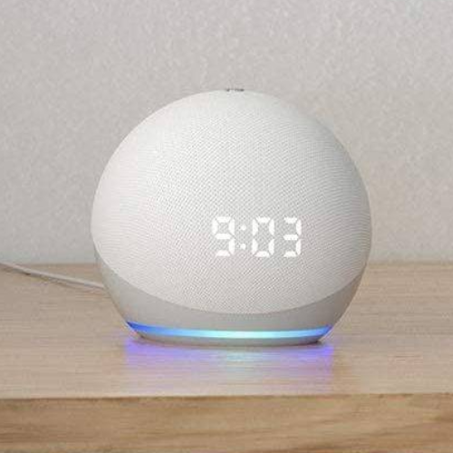All-new Echo Dot 4th Gen with Clock