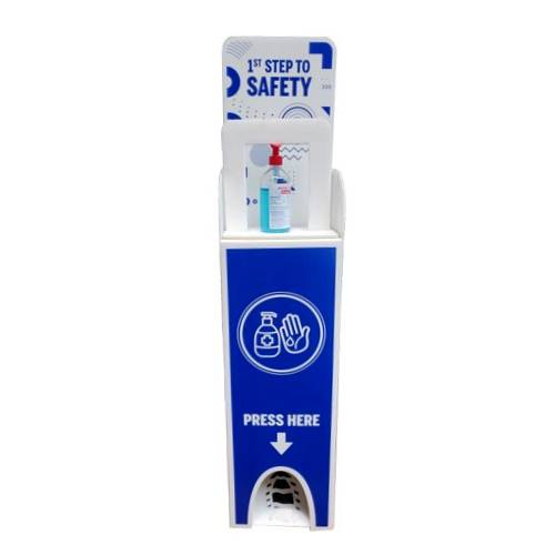 Foldable Foot Press Sanitizer Dispenser