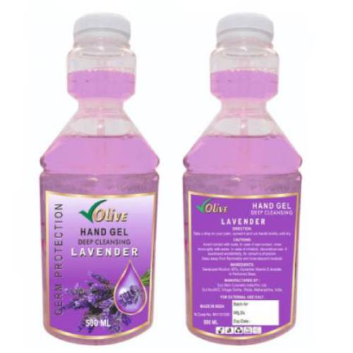 Volive Lavender Hand Sanitizer - 500 Ml FDA Approved