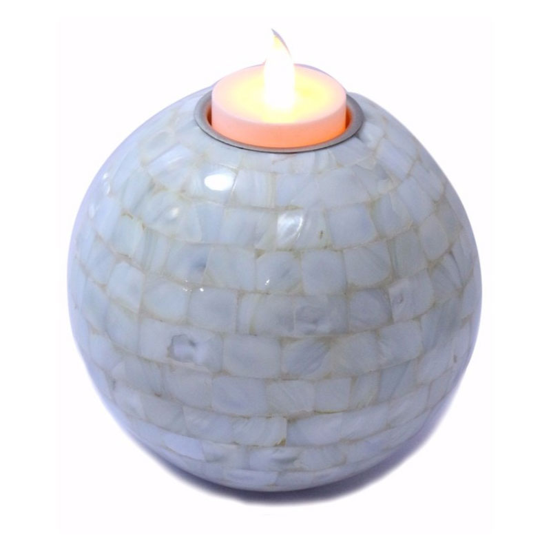 Pearl Round Shape Candle Holder