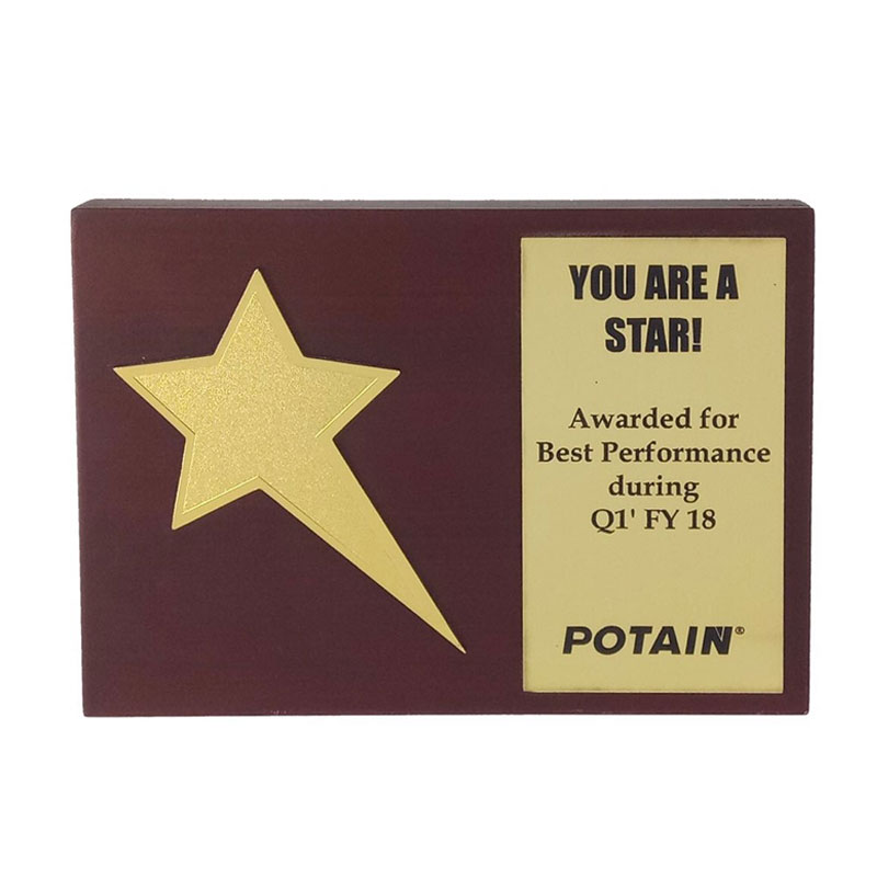 Personalized Star Trophy