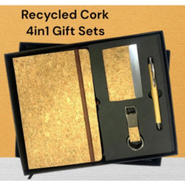 Recycled Cork 4in1 Gift sets