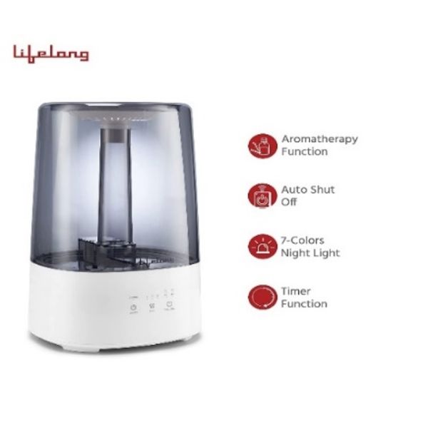 Lifelong Top Fill Room Humidifier for Home