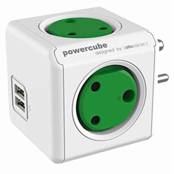 PowerCube USB (with Spike guard and twin USB)