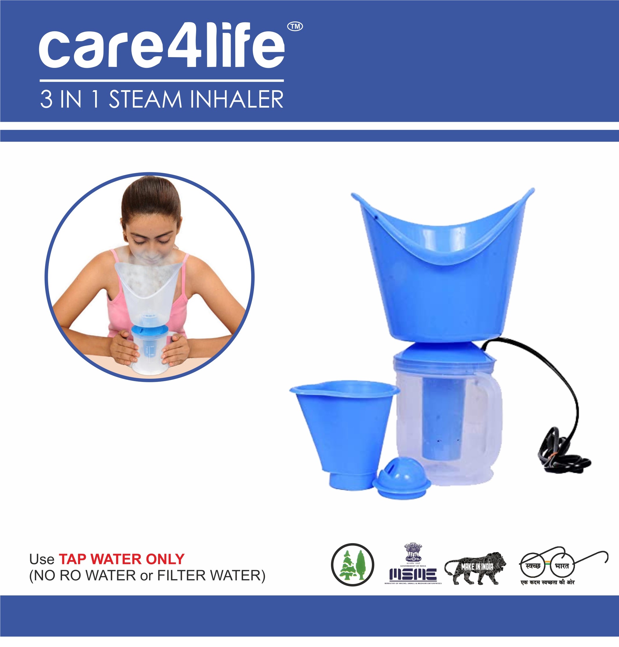 Care4life Steam Inhaler