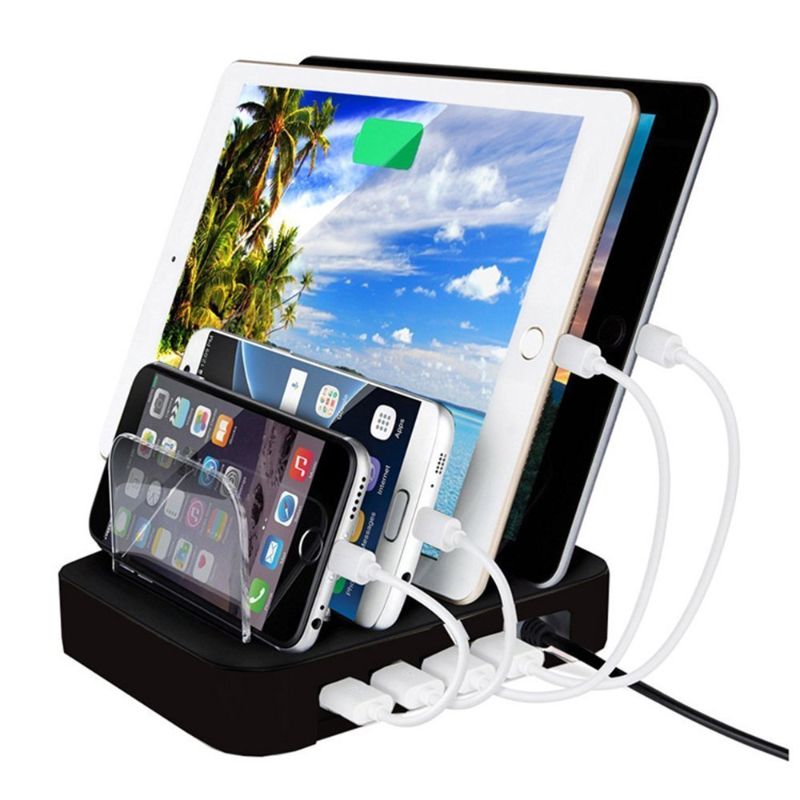 USB Charging Station Dock Stand