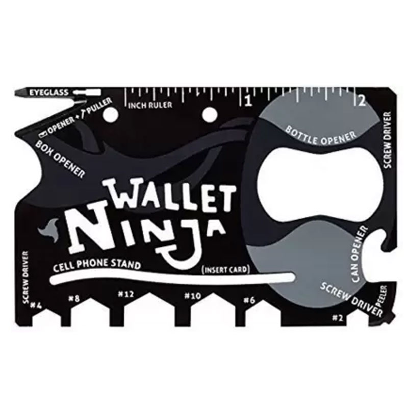 Wallet Ninja 18 in 1 Pocket Multitool
