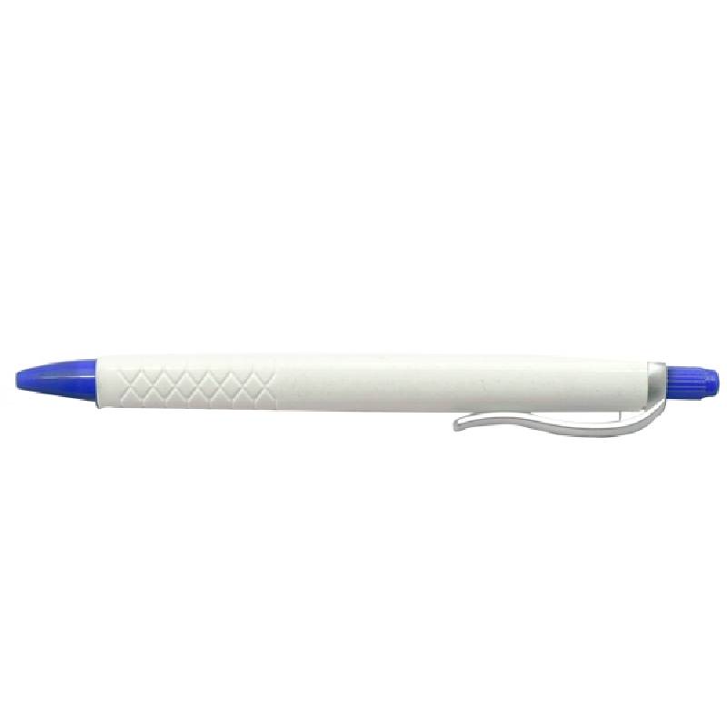 Triangular Plastic Pen-White