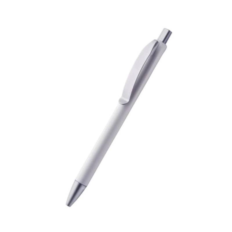Plastic White Pen - 4